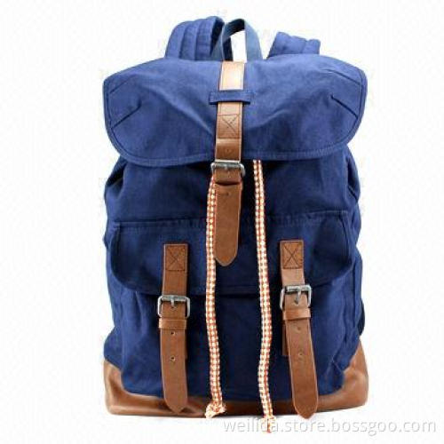 Canvas Backpack, Stylish and Hot-selling, Various Colors and Designs Available
